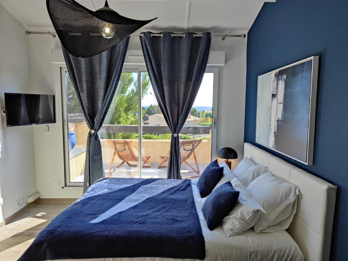Suites Jm - Les Pins Marines - Jacuzzi & Vue Mer Bandol Exteriér fotografie